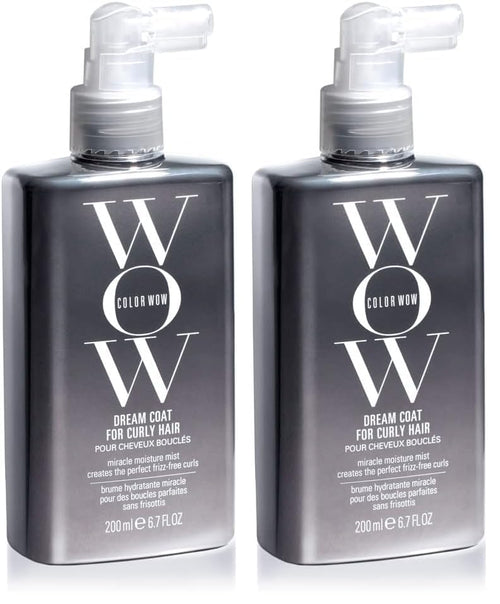 COLOR WOW Dream Coat for Curly Hair – Frizz-Free Curls Made Easy | Moisture-Boosting Spray, Curl-Enhancing Formula